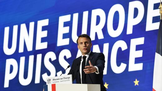 Francouzský prezident Emmanuel Macron vyzýval k tomu, aby Evropa byla ve své obraně důslednější